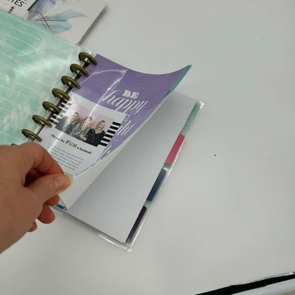 New. Set of 2 The Happy Planner Happy Notes Disc-Bound Notebooks - Picture 9 of 10